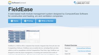 
                            4. FieldEase | 2019 Software Reviews, Pricing, Demos
