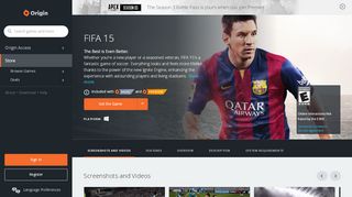 
                            6. FIFA 15 for PC | Origin
