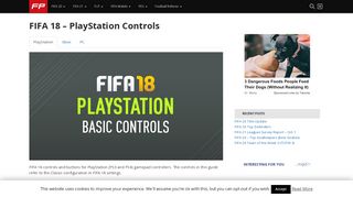 
                            9. FIFA 18 – PlayStation Controls – FIFPlay