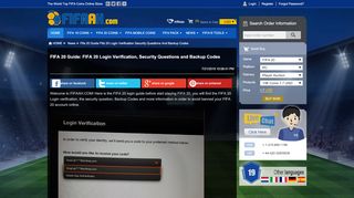 
                            9. FIFA 20 Guide: FIFA 20 Login Verification, Security Questions and ...