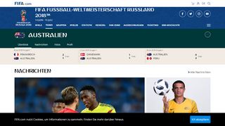 
                            3. FIFA Fussball-Weltmeisterschaft Russland 2018™ - Teams ...