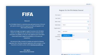 
                            3. FIFA Media Channel - FIFA Extranet