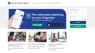 
                            6. Fifth Third Bank Retirement Plan Services