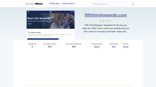 
                            7. Fifththirdrewards.com website. Real Life …