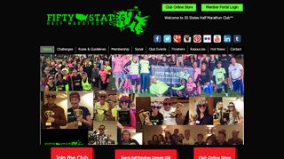 
                            9. Fifty 50 States Half Marathon Club - Half Marathon Group
