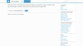 
                            5. File talk:User Talk Norton antivirus login, symantec login, norton 360 ...