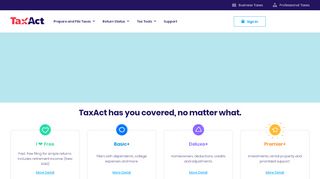 
                            11. File Your 2018 Taxes For Free With Tax Software From TaxAct