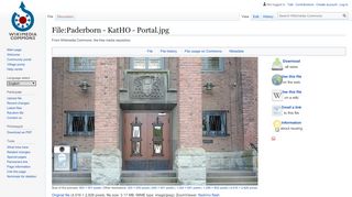 
                            6. File:Paderborn - KatHO - Portal.jpg - Wikimedia Commons