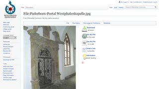 
                            5. File:Paderborn-Portal Westphalenkapelle.jpg - Wikimedia Commons
