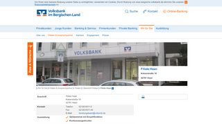 
                            7. Filiale Haan - Volksbank im Bergischen Land