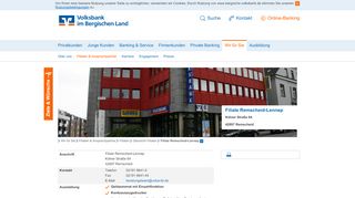 
                            6. Filiale Remscheid-Lennep - Volksbank im Bergischen Land