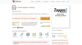 
                            8. Fillable Online Zapporo Training Fax Email Print - PDFfiller