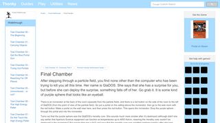 
                            3. Final Chamber - Portal Walkthrough - Thonky.com