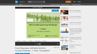 
                            6. Final-Präsentation GERMAN RACING Concept Challenge - 1 ...