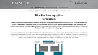 
                            6. Finance | Daimler Supplier Portal