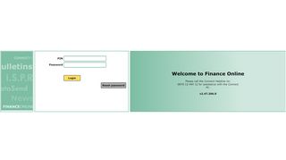 
                            2. Finance Online - Login