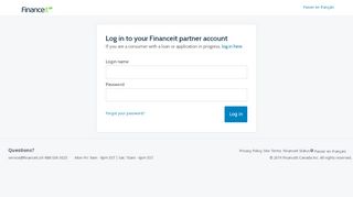 
                            6. Financeit - Partner Login