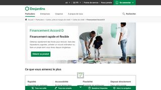 
                            8. Financement Accord D | Desjardins