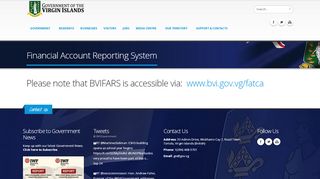 
                            2. Financial Account Reporting System | Government of the Virgin Islands