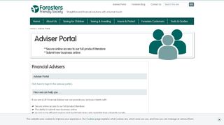 
                            7. Financial Adviser Portal. How we can help you & your clients