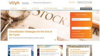 
                            10. Financial Advisors | Voya Investment Management