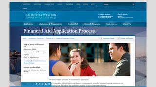 
                            4. Financial Aid Application Process - California Western School of Law