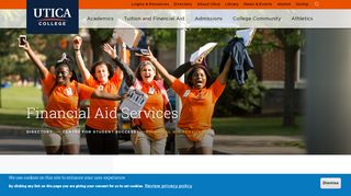 
                            5. Financial Aid Services | Utica College