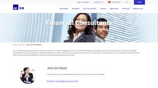 
                            7. Financial Consultants - AXA Hong Kong