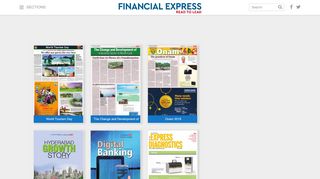 
                            4. Financial Express Epaper: English E-paper, Today's Business ...