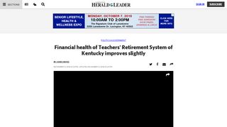 
                            7. Financial health of Kentucky Teachers' Retirement System improves ...