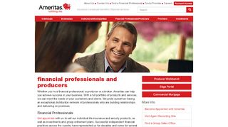 
                            7. Financial Professionals & Producers - Ameritas