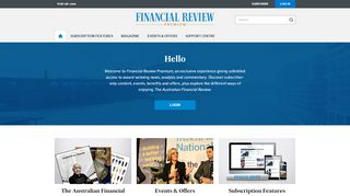 
                            2. Financial Review Subscribers