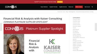
                            7. Financial Risk & Analysis with Kaiser Consulting - Cloud-Based ...
