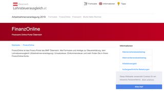 
                            4. FinanzOnline - das Finanzamt Online-Portal | …