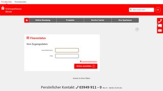 
                            3. Finanzstatus - Kreissparkasse Börde