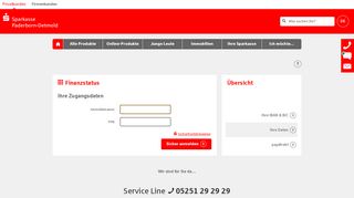 
                            5. Finanzstatus - Sparkasse Paderborn-Detmold