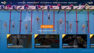 
                            8. FINAtv – Aquatics world live & on-demand – FINA’s …