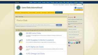 
                            6. Find a Club - Lions Clubs International