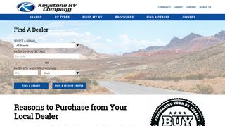 
                            1. Find a Dealer | Keystone RV