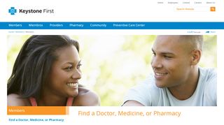 
                            3. Find a Doctor, Medicine, or Pharmacy - Keystone First