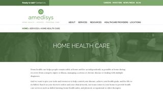 
                            2. Find A Home Health Care Provider | Amedisys, Inc.