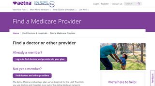 
                            8. Find a Medicare Provider | Aetna Medicare
