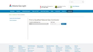 
                            3. Find a Natural Gas Contractor - Atlanta Gas Light