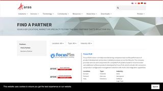 
                            7. Find a Partner | Aras | Enterprise PLM Software