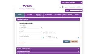 
                            5. Find a Provider - Aetna Better Health