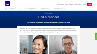 
                            4. Find a Provider - AXA.com