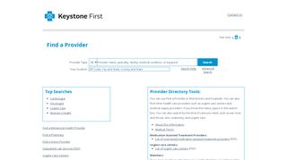 
                            9. Find a provider - Search our provider directory - Keystone First