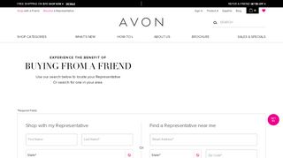 
                            7. Find A Representative by Avon