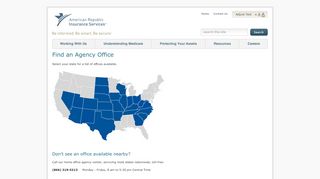 
                            6. Find an Agency Office - American Republic Insurance Services