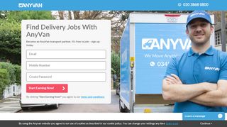 
                            2. Find Delivery Jobs & Build Your Business | AnyVan Transport